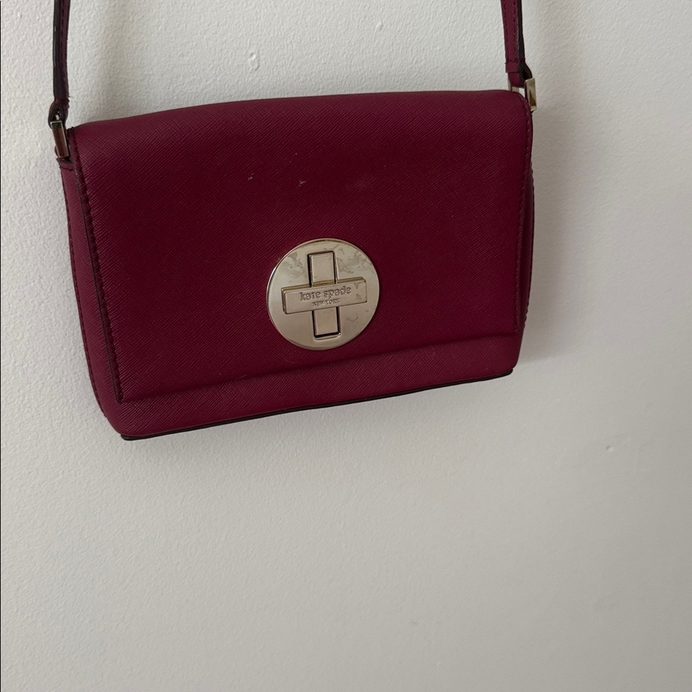 Kate Spade Wine Red Shoulder Bag